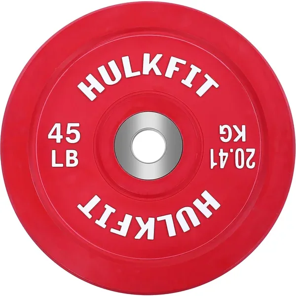HULKFIT Bumper Plate with Steel Insert