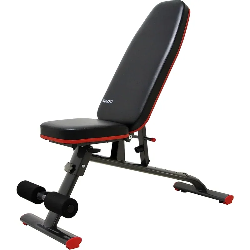 HULKFIT Adjustable Folding Utility Bench